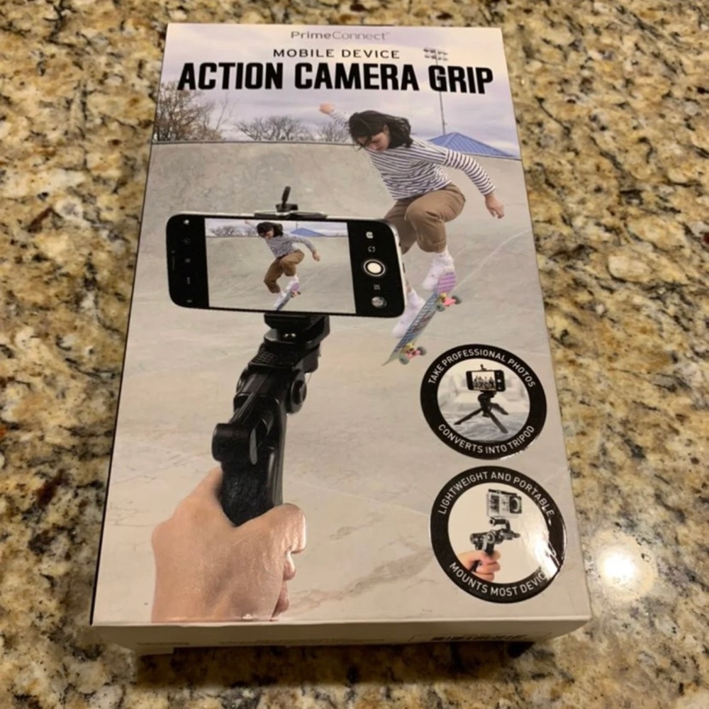 Prime Connect Mobile Device Action Camera Grip